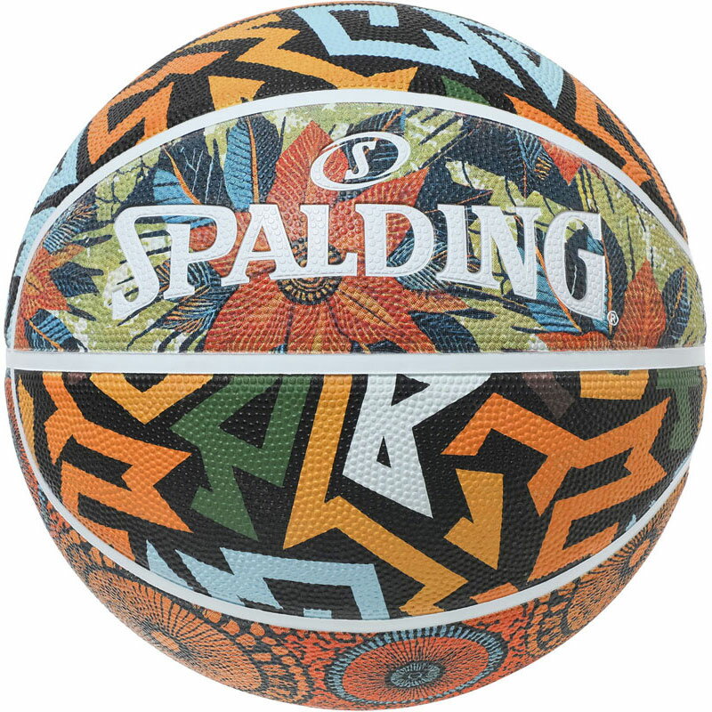 SPALDING スポルディングアフリカン バティックバスケットボール ボール5号85258j