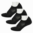 NEWERA(ニューエラ)SOCKS VERY SHORT 3PAIRS BLK 25Jウェアソックス14518165