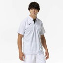 ミズノ MIZUNOゲームシャツ(ラケットスポーツ)テニス/ソフトテニス ウエア Tシャツ 半袖(62JAC023)