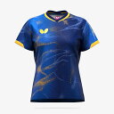 BUTTERFLY(バタフライ)エリスター12・シャツ・レディース卓球ウェアシャツ47149