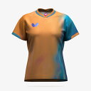 BUTTERFLY(バタフライ)インフィリア・シャツ・レディース卓球ウェアシャツ47239