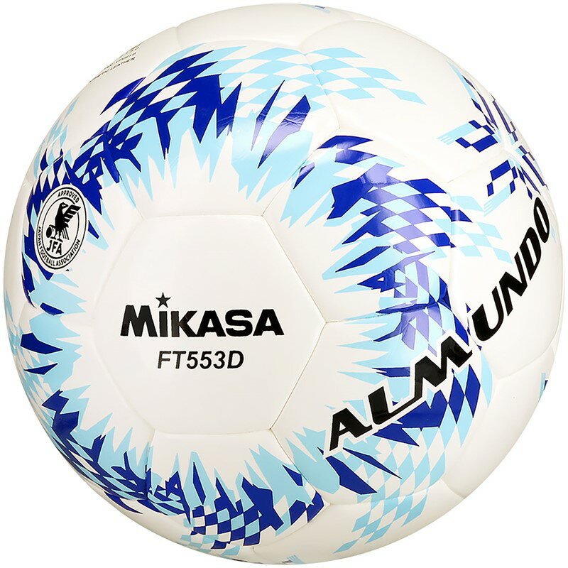 #1 Ball - ミカサ(mikasa)5ゴウ ALMUNDOケンテイシームロック BLサッカーボール5号(ft553dbllb)