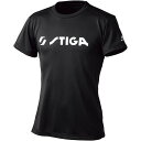 stiga(スティガ)ファイテンコラボシャツ II BK 3XO卓球ゲームシャツ(1840370110)