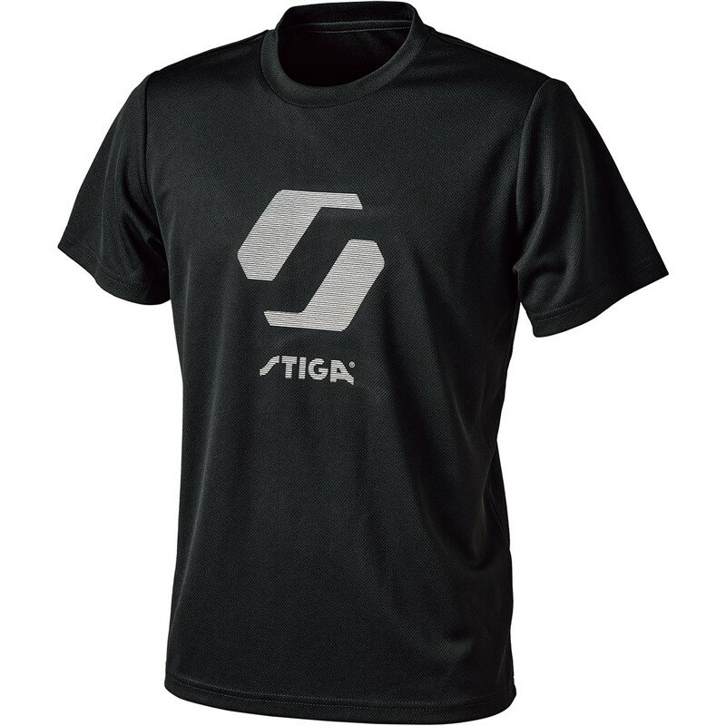 Men'S Wear - stiga(スティガ)STIGA シリコンロゴTシャツ卓球 半袖Tシャツ(1840540103)