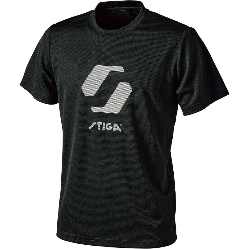 Men'S Wear - stiga(スティガ)STIGA シリコンロゴTシャツ卓球 半袖Tシャツ(1840540104)