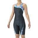 arena(アリーナ)フイツトネスワンピーススパツツ水泳水着W フィット(as5fwf09l-nvbl)(4)
