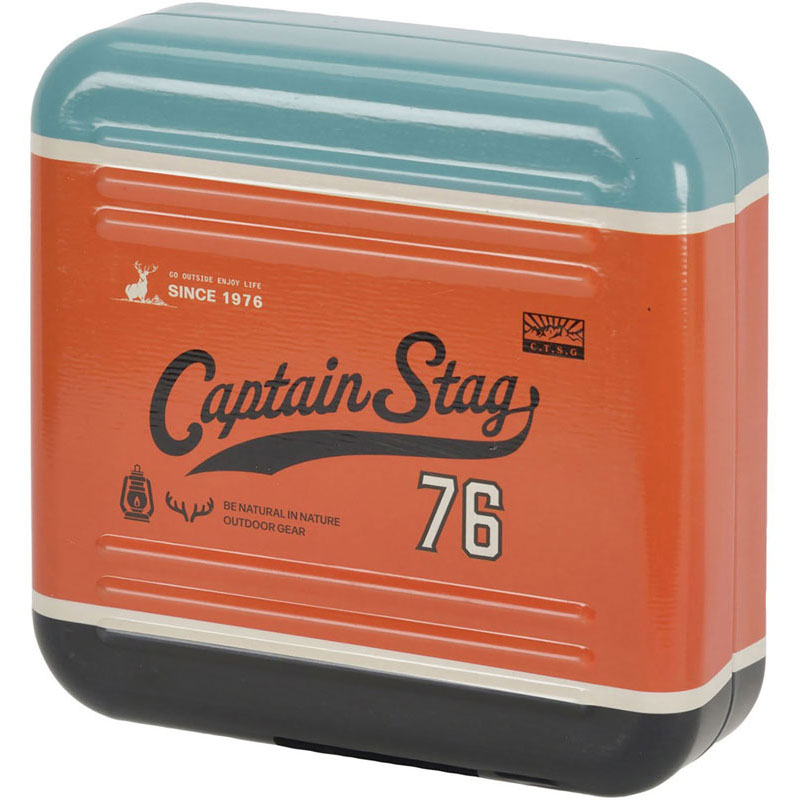 CAPTAIN STAG キャプテンスタッグ蚊取り線香スタンドケース オールドオレンジ/76アウトドア バーベキューその他um1657