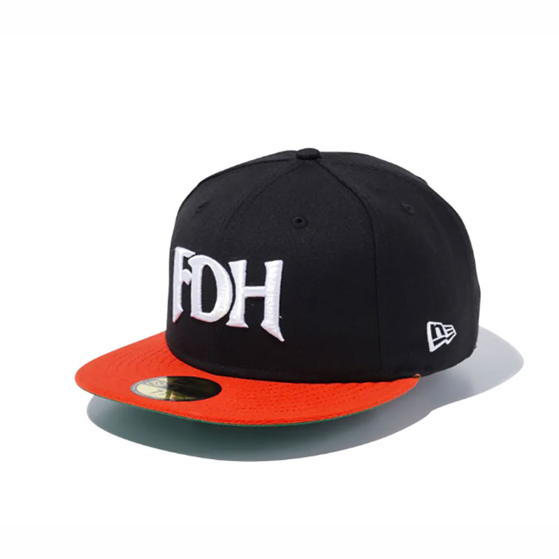NEWERA(ニューエラ)5950 NPB FUDHAWCL BLK / ORANGE 25Jスポーツスタイルウェアキャップ14525189