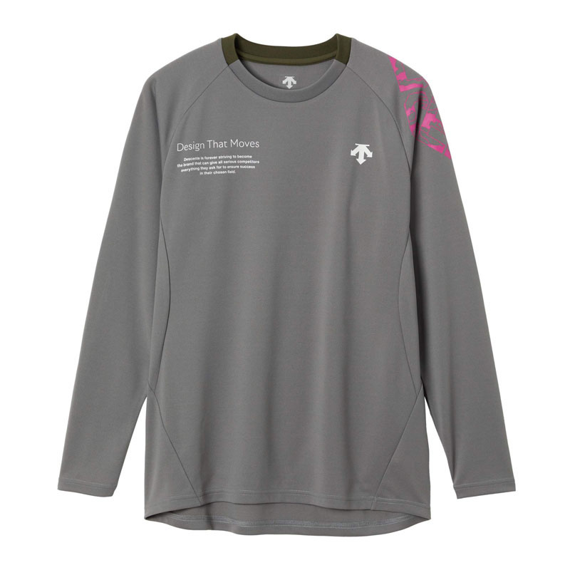 デサント DESCENTE長袖バレーボールシャツバレーボール長袖Tシャツ(DV5FLT01U)