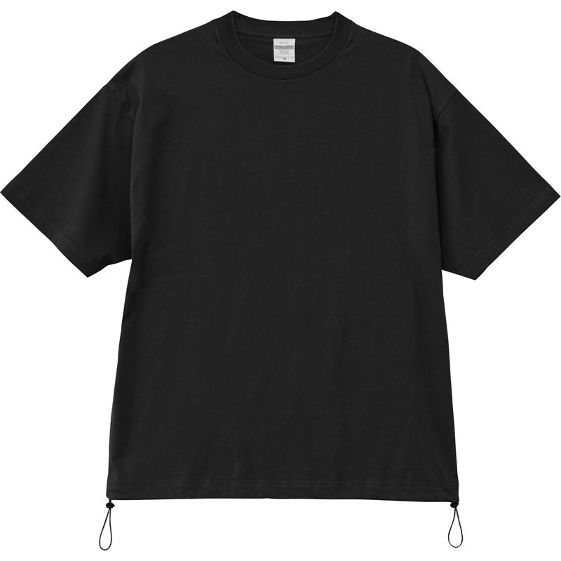 Rakuten - UnitedAthle ユナイテッドアスレ6.5オンス ファインジャージー リラックスフィット Tシャツ(裾ドローコード)カジュアル 半袖Tシャツ(111001-2)