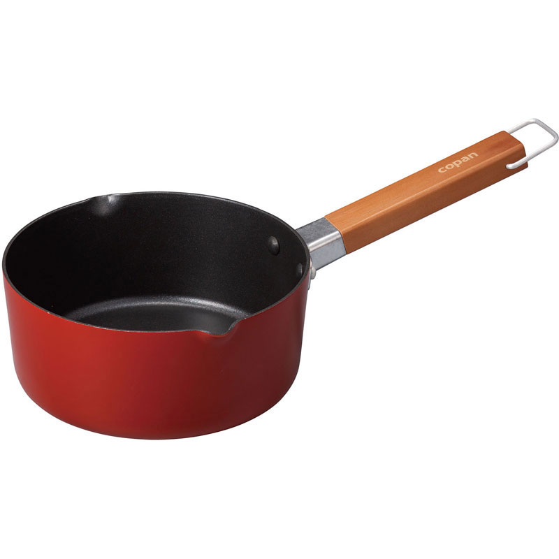 copan コパンIH対応ちょこっとミルクパン 16cm トマトアウトドア クッカー(868538)