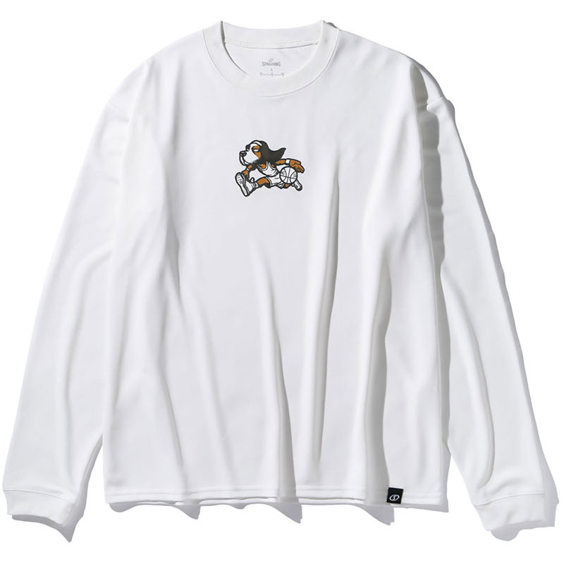SPALDING スポルディングロングスリーブTシャツ ビー