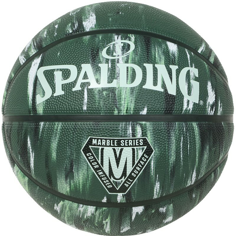 spalding(スポルディング)マーブル ティール/GR/MT ラバーSZ5バスケットボール5ゴウ(85359j)
