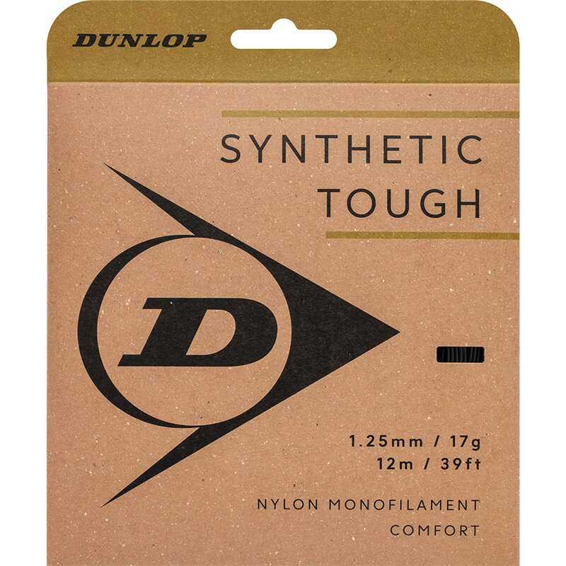 dunlop(ダンロップテニス)STOUGH ST DSTA21001テニス硬式 ガツト(dsta21001-079)