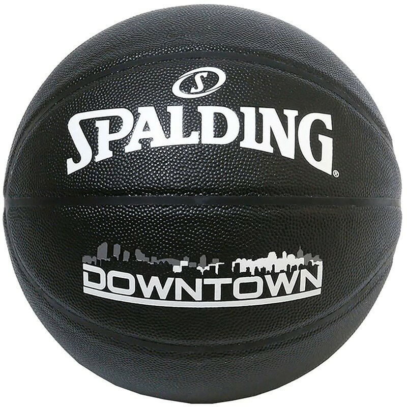 spalding(スポルディング)ダウンタウン ブラック/ホワイト 6バスケット競技ボール6ゴ(77902j)