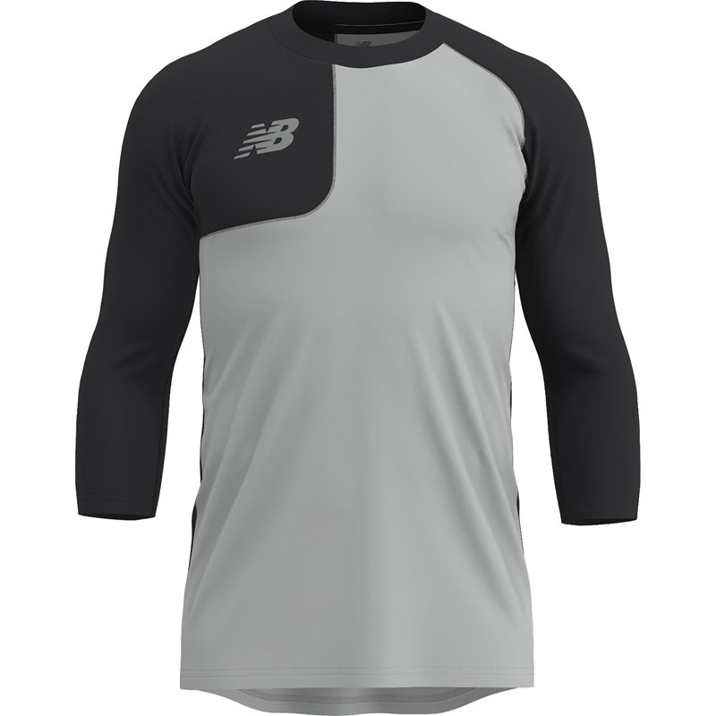 newbalance(ニューバランス)アシンメトリー七分袖(右投げ用)硬式テニスウェアTシャツMT61C9OP