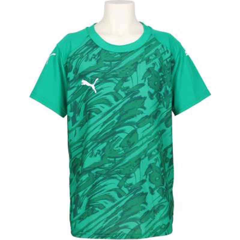 Rakuten - PUMA(プーマ)teamFINAL グラフィック ゲームシャツ JRサッカーウェアゲームシャツ707335