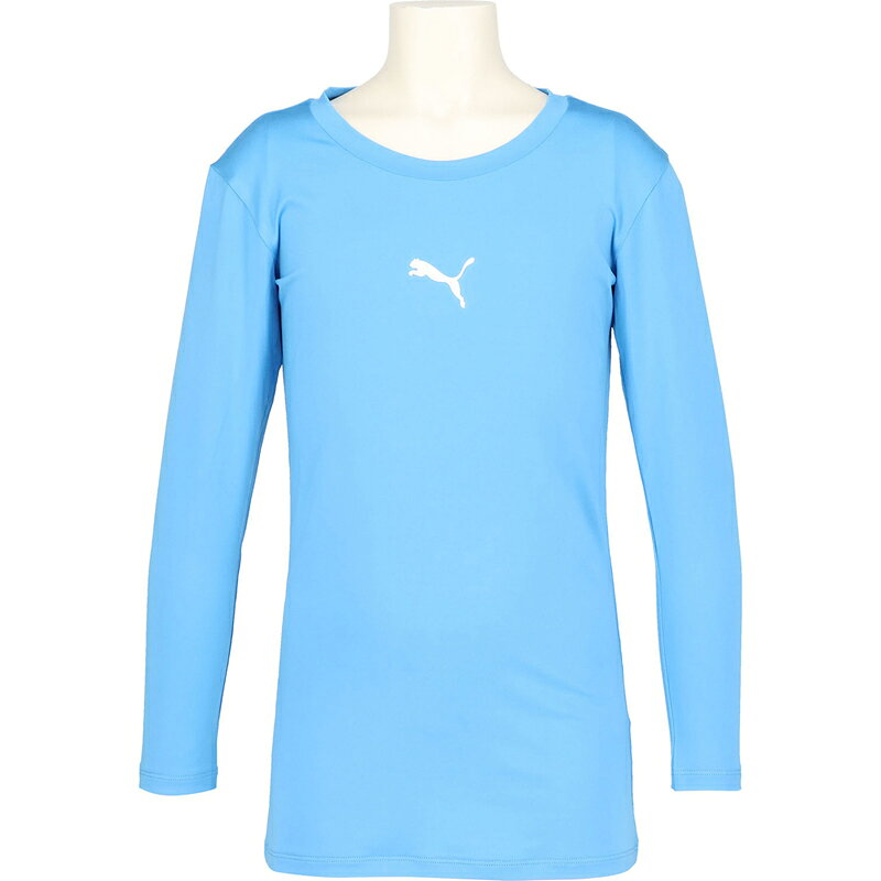 PUMA(プーマ)コンプレッション ジュニア クルーネック LS シャツサッカーウェアアンダー（インナー）シャツ660769