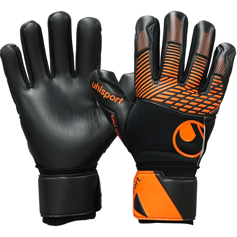 ウールシュポルト uhlsport ファングマシーネ スーパーレジスト+ ハーフネガティブ サッカー ゴールキーパーグローブ 手袋 26SS (1011424-01)