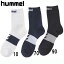 くるぶしパイルトレーニングソックス【hummel】ヒュンメル スポーツソックス 15SS(HAG7048)*36