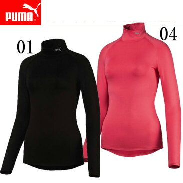 WINTER LITE COMPRESSIONモックネック LS TEE（WOMAN）【PUMA】プーマ● レディース インナーシャツ（514611）*64