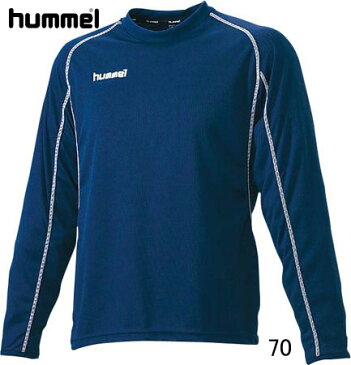 【5月12日20:00~17日01:59 全商品po5倍】長袖プレゲームシャツ【hummel】ヒュンメル ● サッカーウェア（HAG2013）*73