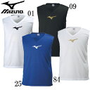 インナーシャツ【MIZUNO】ミズノサッカー ノースリーブインナー18SS P2MA8090 