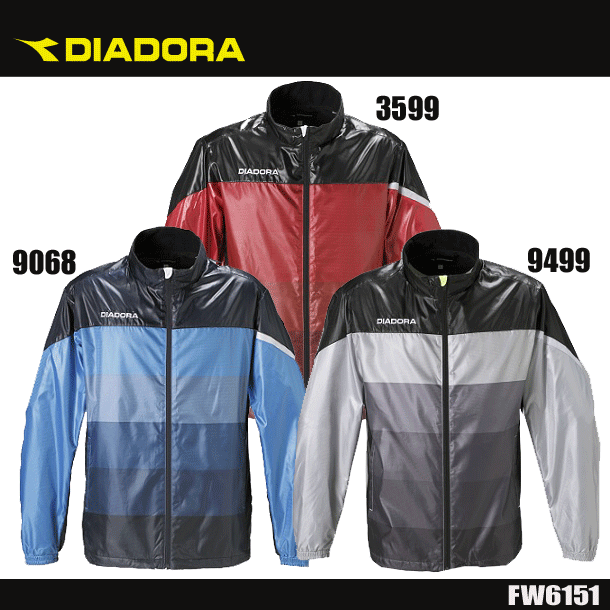 ⑨ 【diadora】ディアドラ ウィンドブレーカーシャツ