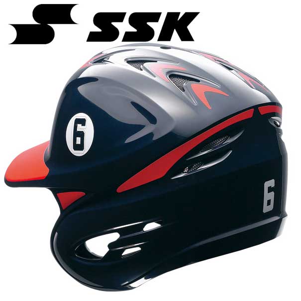 ヘルメットナンバーステッカー【SSK】エスエスケイヘルメット用13ss（HNS02）