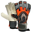 HO SOCCER　SSG SUPREMO II ROLL NEGATIVE ORANGE スプレモ2のスーパーソフトグリップ。 非常に軽く、丈夫さが推しのグローブ。 ■パーム：スーパーソフトグリップ ■バックハンド・バックボディ：3Dプリントシールド+TCフリース ■サイズ：7～9 ■カット：ロールネガティブカット パームの裏地にシリコーンインサートが貼りつけられ、 手とグローブの一体感をさらに高める。 パンチングで使用する拳の部分には、3Dプリントパンチングシールドが搭載。 薄くて軽い素材で、滑りにくい素材でデコボコがつけられ、ボールへの高いグリップを発揮。