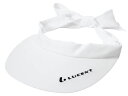 Ladies サンバイザー【LUCENT】ルーセントキャップ11fw(xle1710)