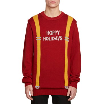 2点で5倍 3点以上10倍ポイントUP!23日20〜28日1:59迄! Suspenders Swtr セーター 【VOLCOM】ボルコムMENS VOLCOM SWEATERSa0741800-dpr*78