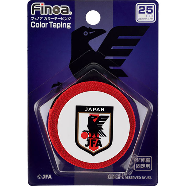 Finoa Color Taping サッカー日本代表オフィシャルライセンスグッズ 【finoa】フィノアその他テーピング用品(10603)ネット通販 サッカー 用品 セール