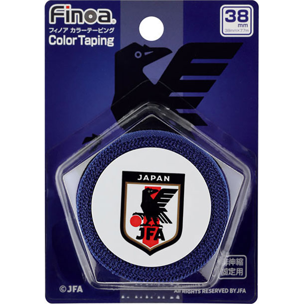 Finoa Color Taping サッカー日本代表オフィシャルライセンスグッズ 【finoa】フィノアその他テーピング用品(10651)セール サッカー 用品 セール