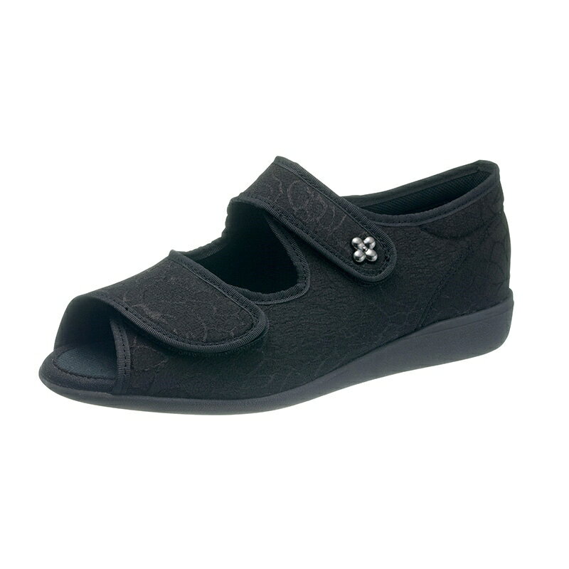 アサヒシューズ Asahi快歩主義L133SL ブラック(KS23482)