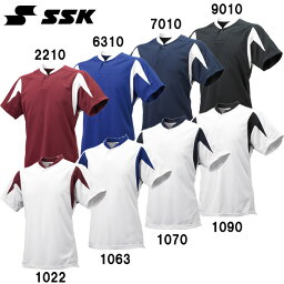 エスエスケイ SSK 1ボタンベースボールTシャツ 野球用品 (BT2300)