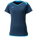 プラクティスシャツ(レディース)【MIZUNO】ミズノバレーボール ウエア プラクティスシャツ(V2MA8283)