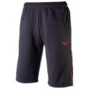 ウォームアップハーフパンツ(ユニセックス)【MIZUNO】ミズノトレーニングウェア ウォームアップスーツ(32MD9126)(4)