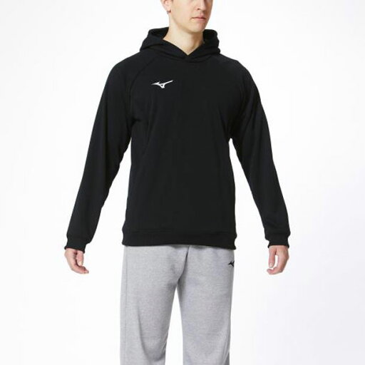 スウェットシャツ(プルオーバーフーディー)(ユニセックス) (09ブラック)【MIZUNO】ミズノトレーニングウェア(メンズ) スウェット(32MC0176) スウェットシャツ(プルオーバーフーディー)(ユニセックス) (09ブラック)【MIZUNO】ミズノトレーニングウェア(メンズ) スウェット(32MC0176)