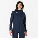 ミズノ MIZUNOソフトニットフルジップフーディ 陸上競技 ウエア スウェット(32MCA118)