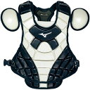 ミズノ MIZUNO(ミズノプロ) プロテクター(革/ゴムソフト/硬式用)野球 捕手用防具 硬式用プロテクター(1DJPS210)(4)