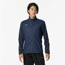 ミズノ MIZUNO 汗処理/通気 ドライエアロフローハイブリッドジャケット トレーニング メンズ ウォームアップスーツ 32MCB031