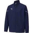 TEAMRISE ウーブンジャケット JR【PUMA】プーマウィンドブレーカーシャツ(657650)