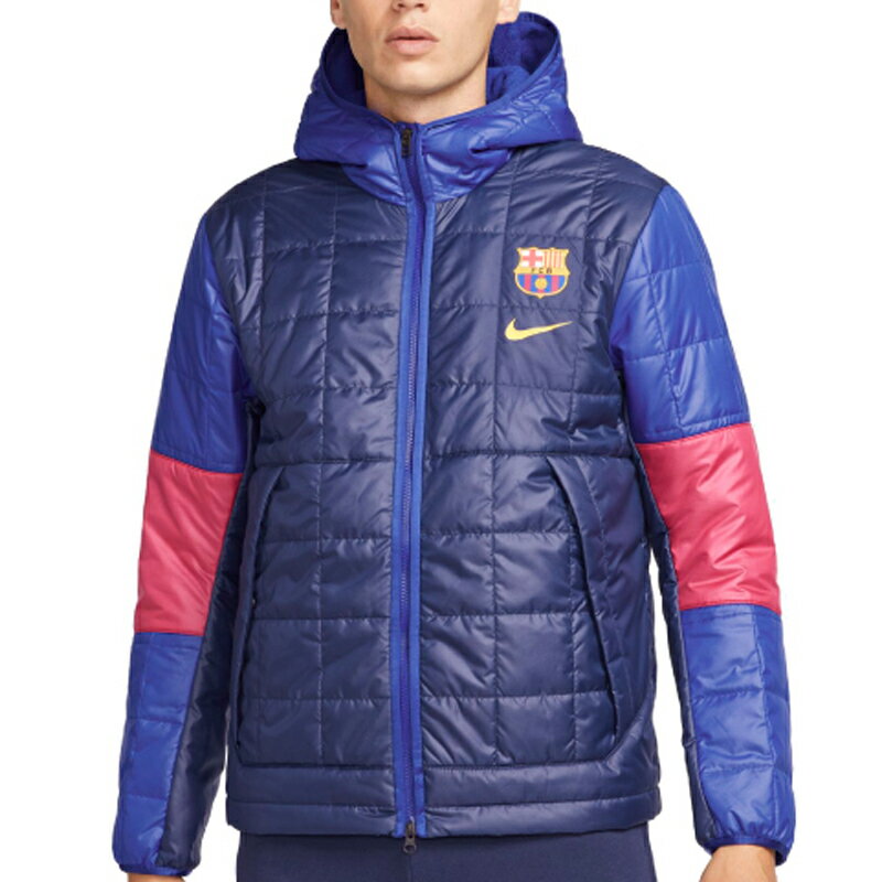 NIKE(ナイキ)ナイキ FCB NSW SYN FL フリース フーディ ジャケット LNDサッカー ウェア スウェットシャツ(DM0607)