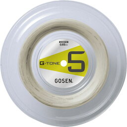 GOSEN(ゴーセン)G-TONE5 ジー・トーン5 ロールバドミントン ストリングス バドミントンストリングス(BS0653)