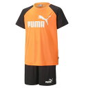 PUMA(プーマ)ポリ Tシャツ アンド ショーツセットスポーツスタイルウェアトレーニングシャツ849634