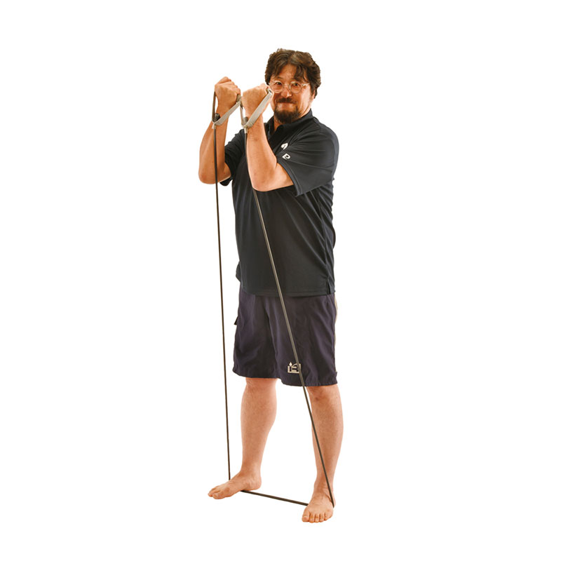 CAPTAIN STAG(キャプテンスタッグ)Vit Fit ストレッチチューブ ハンドル付 （スー...