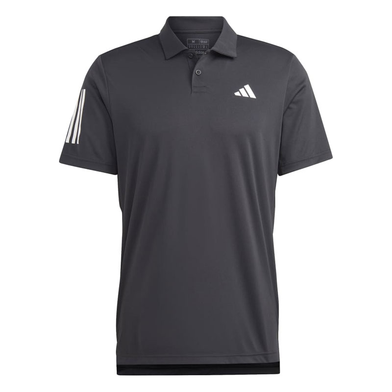 adidas(アディダス) M TENNIS CLUB 3ストライプス ポロシャツ 硬式テニス ウェア シャツ MLE71