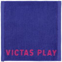 VICTAS(ヴィクタス)バイカラーテキストロゴハンドタオル卓球ウェアウェアアクセサリー692301