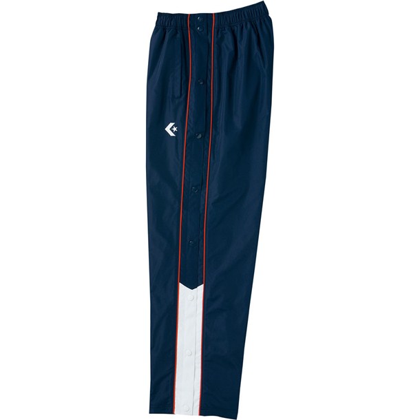 6F ウォームアップパンツ(フルオープン)【CONVERSE】コンバースバスケットフハク パンツ M(cb162501p-2911)